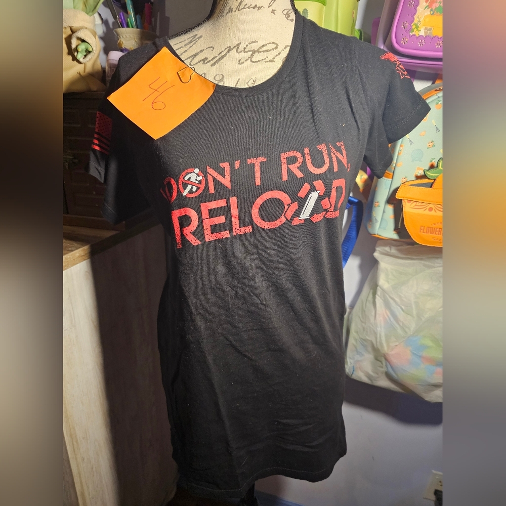 We The People Holster Black Ladies Tee Shirt Size Xxlarge Reload